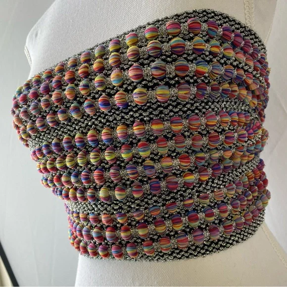 Forever 31 s colorful tube top bandeau - Picture 12 of 15